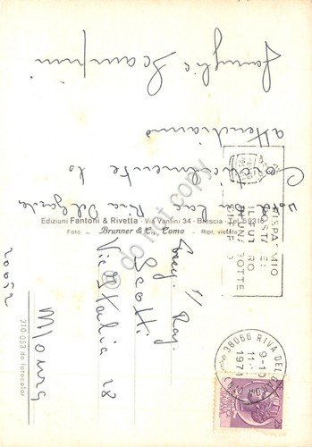 Cartolina Riva del Garda vedute 1971 (Trento) | Immagine Gallery 2