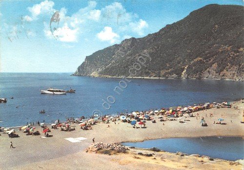 Cartolina Riva Trigoso spiaggia 1964 | Immagine principale