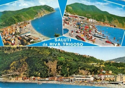 Cartolina Riva Trigoso vedute 1970 (Genova) | Immagine principale