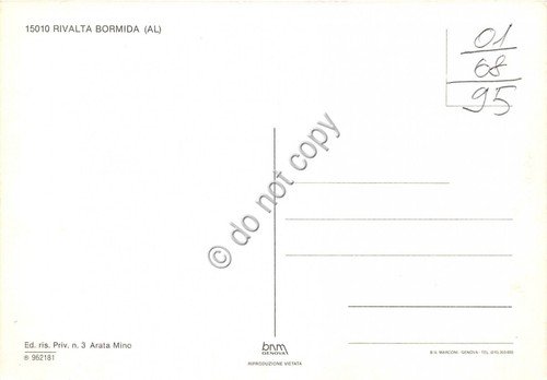 Cartolina Rivalta Bormida Panorama | Immagine Gallery 2
