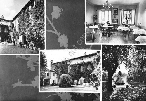 Cartolina Rivanazzano Pensionato Fede vedute varie