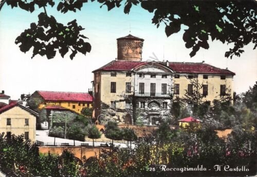 Cartolina Roccagrimalda Castello 1975