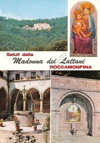 Cartolina Roccamonfina Madonna dei Lattani vedute varie anni '80 | Immagine principale