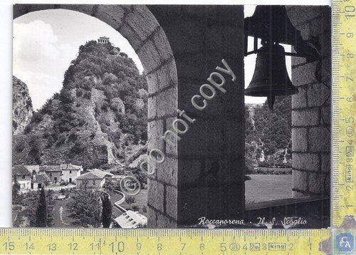 Cartolina Roccaporena - Sacro Scoglio - anni '50 (Perugia) | Immagine principale