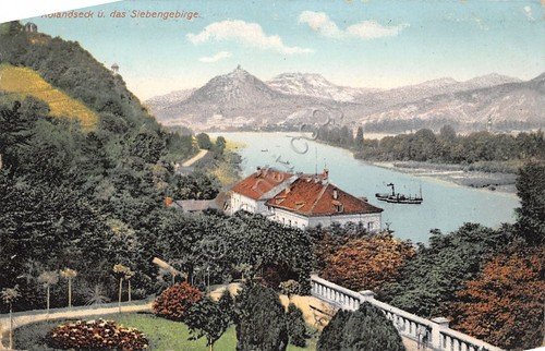 Cartolina Rolandseck Slebengebirge illustrata | Immagine principale