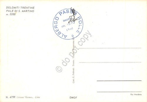 Cartolina Rolle e Baita Segantini vedute varie timbro al retro … | Immagine Gallery 2