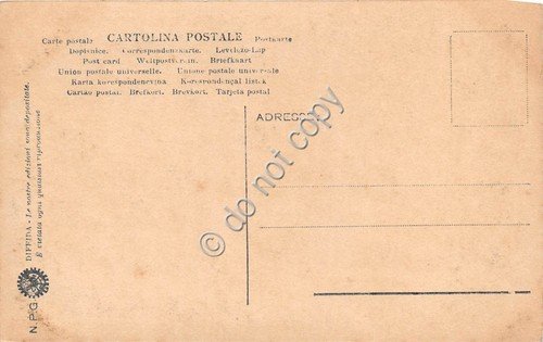 Cartolina Roma Abbazia delle tre fontane ingresso