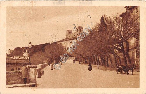 Cartolina Roma Accademia di Francia da Trinità dei Monti animata … | Immagine principale