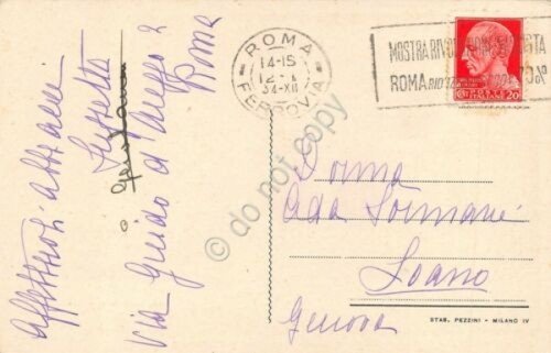 Cartolina Roma Basilica S.Carlo al Corso Timbro targhetta Mostra Rivoluzione … | Immagine Gallery 2