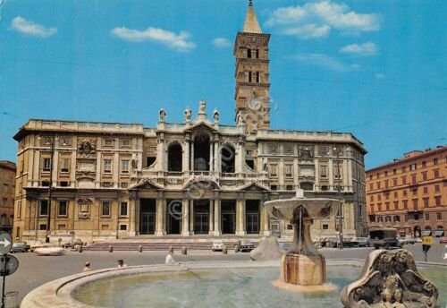 Cartolina Roma Basilica Santa Maria Maggiore