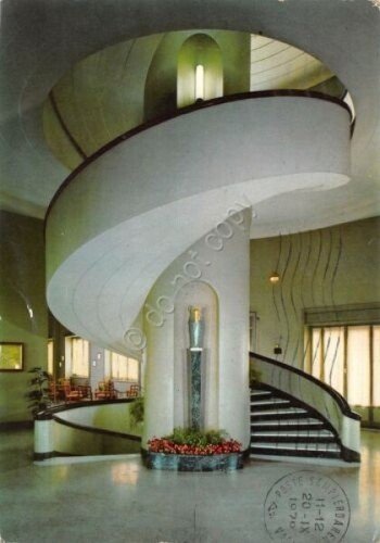 Cartolina Roma Collegio Regina Mundi Piazzale delle Scienze entrata 1979 …