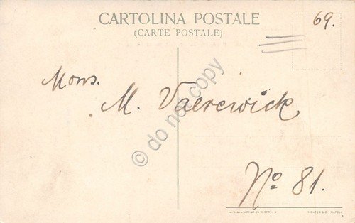 Cartolina Roma Ficher's Park Hotel Via Sallustiana illustrata | Immagine Gallery 2