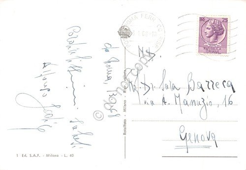 Cartolina Roma Foro Romano dal Campidoglio1968 | Immagine Gallery 2