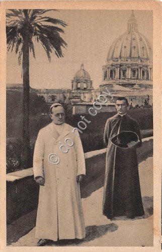 Cartolina Roma Illustrata Papa Pio XI Ed Scrocchi
