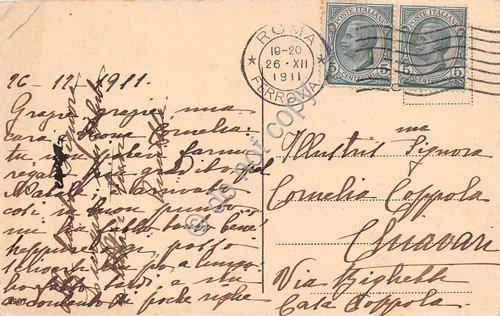 Cartolina Roma Piazza del Popolo dal Pincio 1911 | Immagine Gallery 2