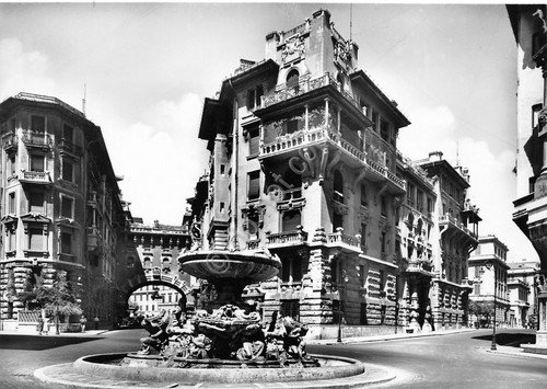 Cartolina Roma Piazza Mincio