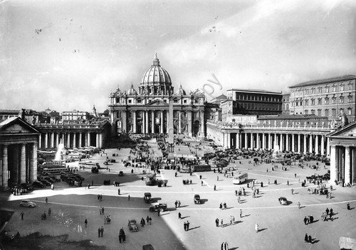 Cartolina Roma S. Pietro Timbro a targhetta nuovo filo Ortalion … | Immagine Gallery 2