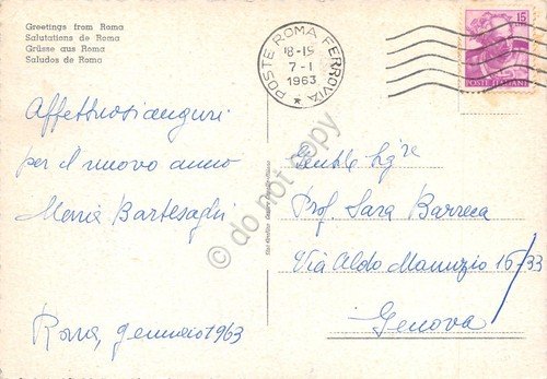 Cartolina Roma vedute varie Stazione Termini Pantheon Foro Traiano Colosseo … | Immagine Gallery 2