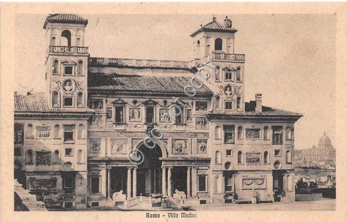 Cartolina Roma Villa Medici | Immagine principale