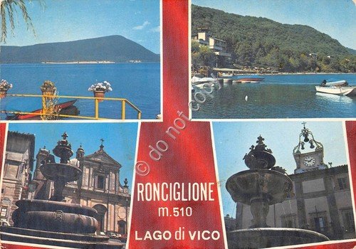 Cartolina Ronciglione Saluti da Vedutine (Altre tematiche) | Immagine principale