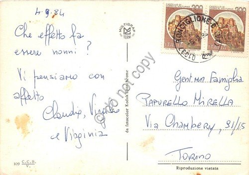 Cartolina Ronciglione Saluti da Vedutine (Altre tematiche) | Immagine Gallery 2