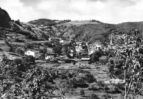 Cartolina Ronco Scrivia Pietrafraccia Panorama 1981