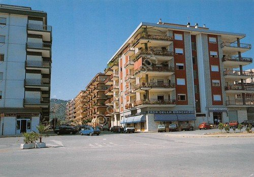 Cartolina Rossano Viale MIchelangelo