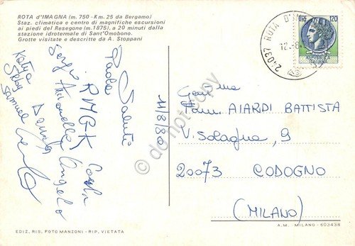 Cartolina Rota di Imagna panorama 1980 | Immagine Gallery 2