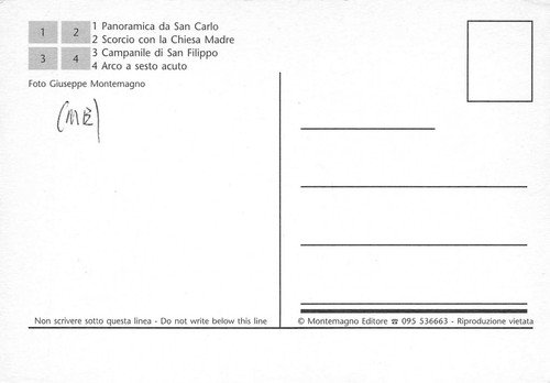 Cartolina S. Angelo di Brolo Vedutine