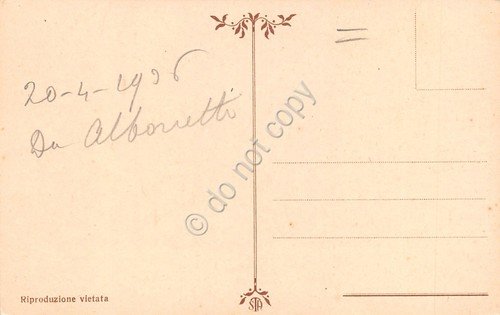 Cartolina S. Antioco Suonatore di Luneddas 1936 | Immagine Gallery 2