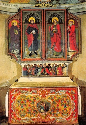 Cartolina S. Croce di Piuro Timbro a targhetta Convegno montagna …