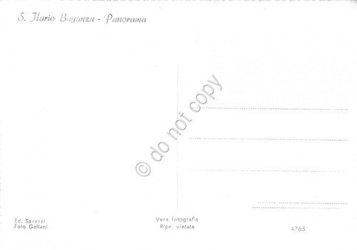 Cartolina S.Ilario Buganza Panorama | Immagine Gallery 2