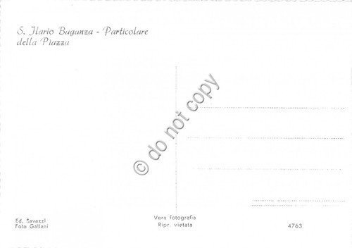 Cartolina S. Ilario Buganza Piazza animata | Immagine Gallery 2