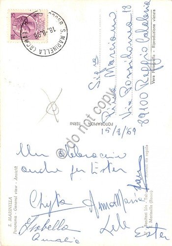 Cartolina S. Marinella Stabilimento Balneare Lido 1969 | Immagine Gallery 2