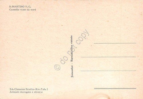 Cartolina S. Martino Valle Caudino Castello visto da nord anni … | Immagine Gallery 2