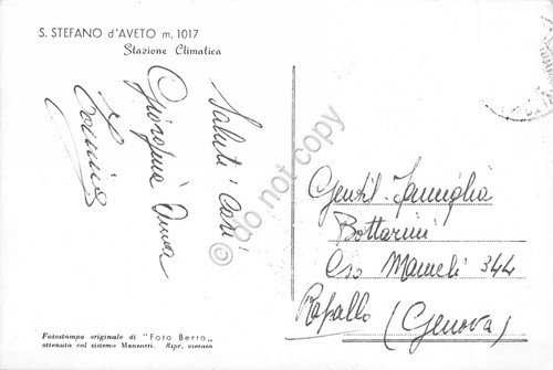 Cartolina S. Stefano d' Aveto Panorama Foto Berro (Genova) | Immagine Gallery 2