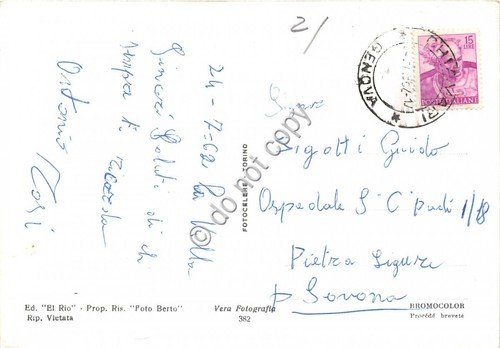 Cartolina S. Stefano d'Aveto vedute varie 1962 (Genova) | Immagine Gallery 2