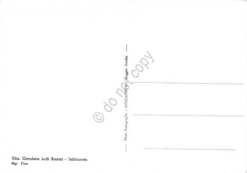 Cartolina Sabbioneta Chiesa dell'Incoronata interno