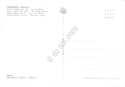 Cartolina Sabbioneta Piccola Atene | Immagine Gallery 2