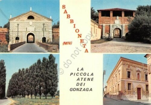 Cartolina Sabbioneta vedute (Mantova) | Immagine principale