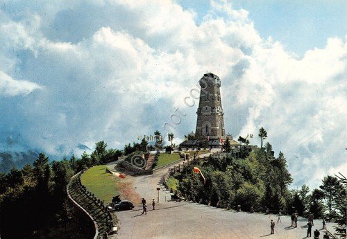 Cartolina Sacello Ossario del Monte Pasubio su Colle Bellavista animata …