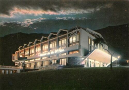 Cartolina Saint Vincent Casinò notturno (Aosta) | Immagine principale