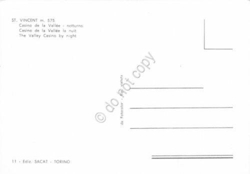 Cartolina Saint Vincent Casinò notturno (Aosta) | Immagine Gallery 2