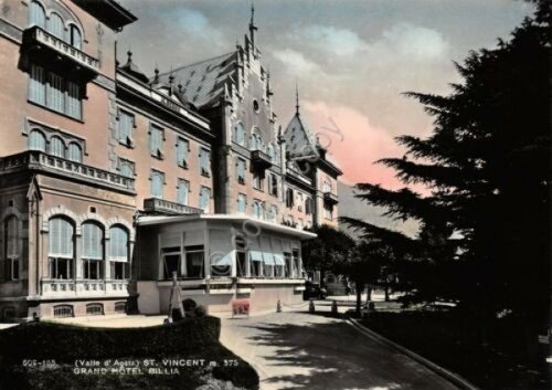 Cartolina Saint Vincent Grand Hotel Billia | Immagine principale