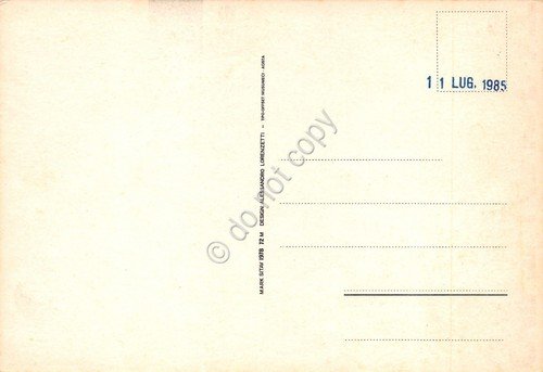 Cartolina Saint Vincent ti porge fortuna illustrata quadrifoglio casinò 1985 | Immagine Gallery 2