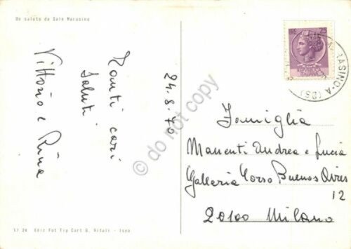 Cartolina Sale Marasino vedute 1970 (Brescia) | Immagine Gallery 2