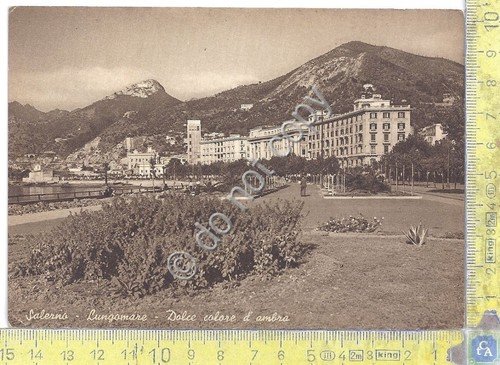 Cartolina Salerno - Lungomare - anni '30