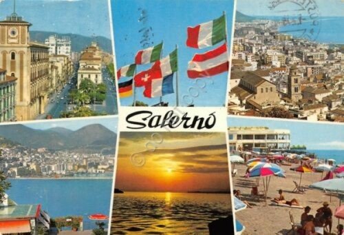 Cartolina Salerno Vedute 1975 | Immagine principale
