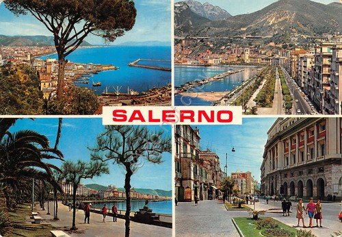 Cartolina Salerno vedute | Immagine principale