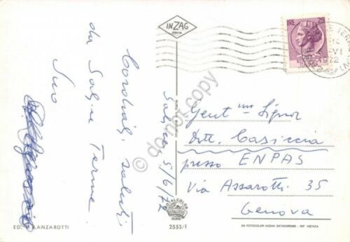 Cartolina Salice Terme vedute 1972 (Pavia) | Immagine Gallery 2